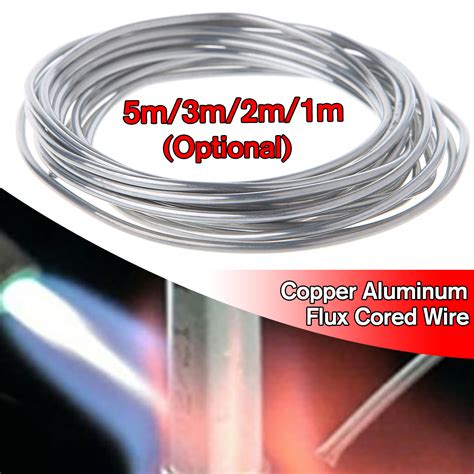 New 2mm Copper Aluminum Flux Cored Wire Low Temp Welding Rods 1235 M