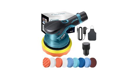 Saker Mini Cordless Buffer Polisher Inch Portable Polishing Machine