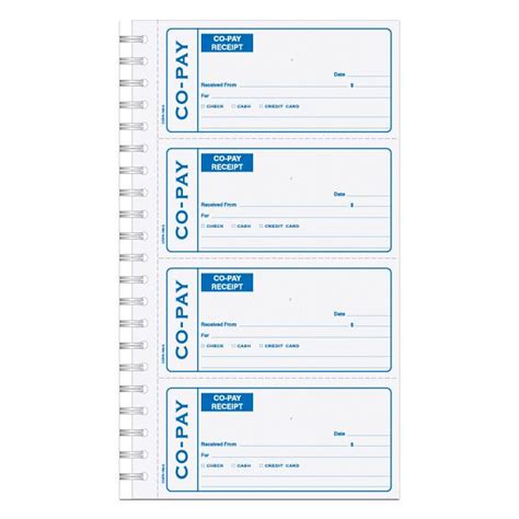 Sales Receipt Book Printing Personalized Multi Part Carbonless