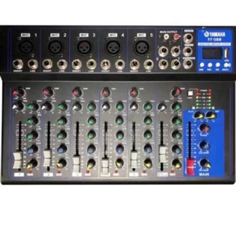 Yamaha 7 Channel Mixer-USB Professional Mixer Console | Shopee Philippines