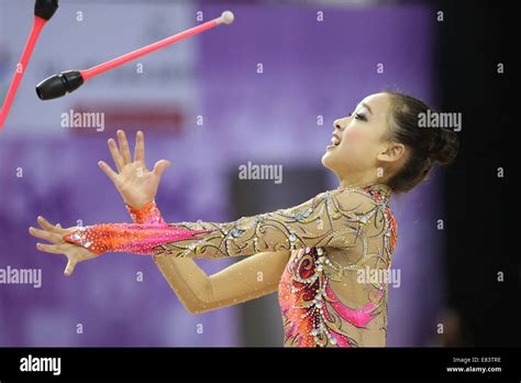 Son Yeon Jae KOR SEPTEMBER 25 2014 Rhythmic Gymnastics FIG