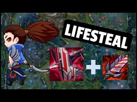 Yasuo S Lifesteal Build OP League Of Legends YouTube