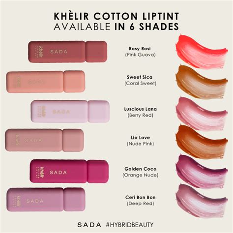 Jual CLEARANCE SALE Sada Khelir Cotton Lip Tint Exp 9 24 Shopee