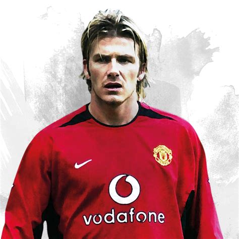 David Beckham Manchester United Legend Poster Print | Etsy