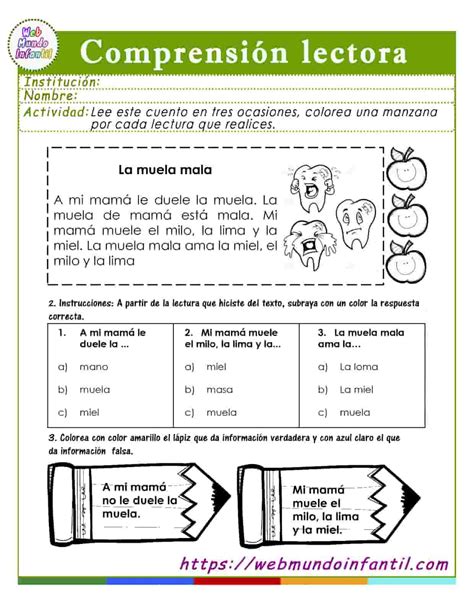 Ejercicios De Lectoescritura Para Segundo Grado De Primaria Pdf