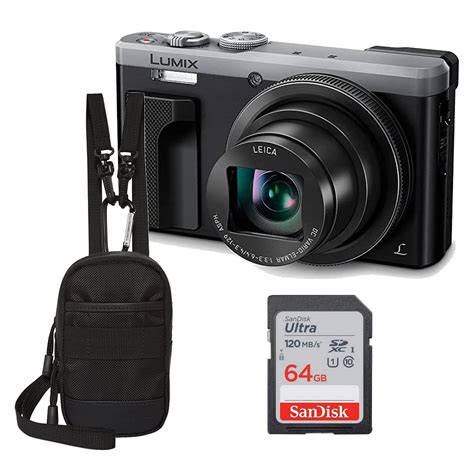 Zestaw Aparat Panasonic Lumix Dmc Tz80 Czarno Srebrny Etui Canon