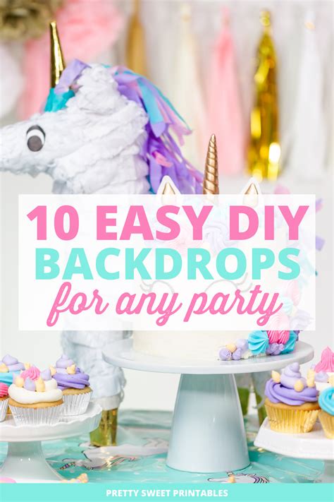 10 Amazing Diy Party Backdrops That Will Wow Your Guests Artofit