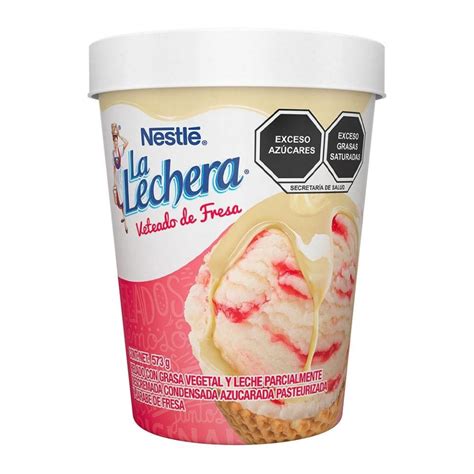 Helado Nestlé La Lechera Con Salsa De Fresa 573 G Walmart