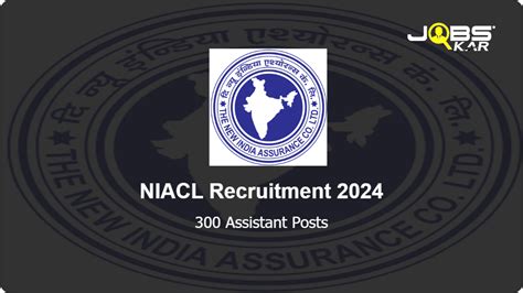 Niacl Recruitment Apply Online For Assistant Posts