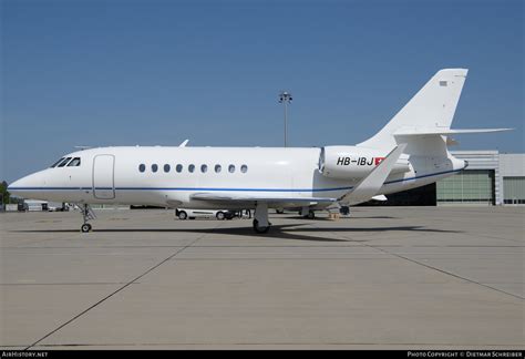 Aircraft Photo Of Hb Ibj Dassault Falcon Lx Airhistory Net