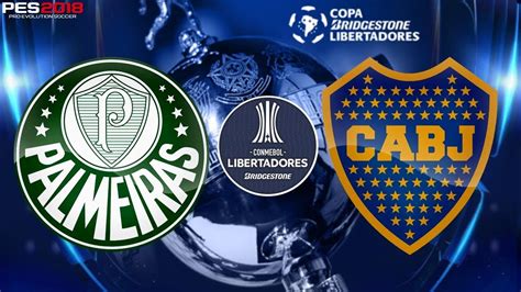 Pes Palmeiras X Boca Juniors Conmebol Libertadores