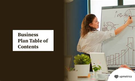 How To Write Table Of Contents In Business Plan Upmetrics