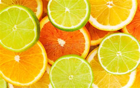 Citrus Fruits Slice Stock Photo Image Of Organic Closeup 144132410