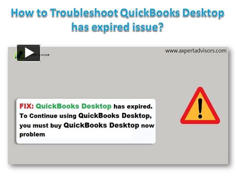 PPT How To Troubleshoot QuickBooks Desktop Has Expired Issue