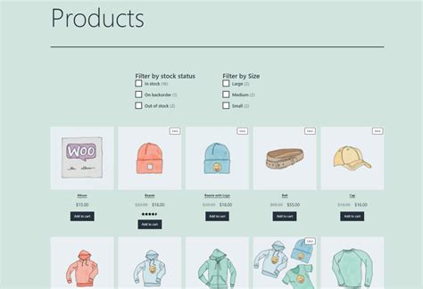 C Mo Usar Filtros De Productos Por Bloque De Stock Woocommerce