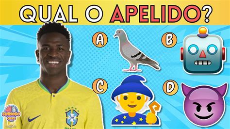 ADIVINHE O APELIDO DOS JOGADORES 1 YouTube