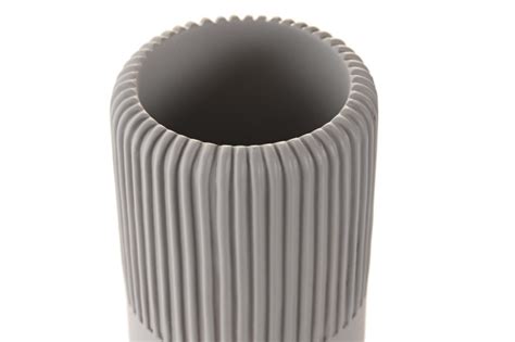 Vaso Cemento Gris Kinea Decor