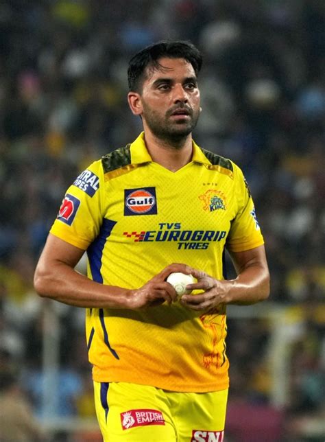 Ahmedabad Chennai Super Kings Deepak Chahar During The Ipl