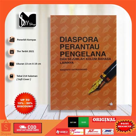 Jual Buku Diaspora Perantau Pengelana Dan Sejumlah Kolom Bahasa