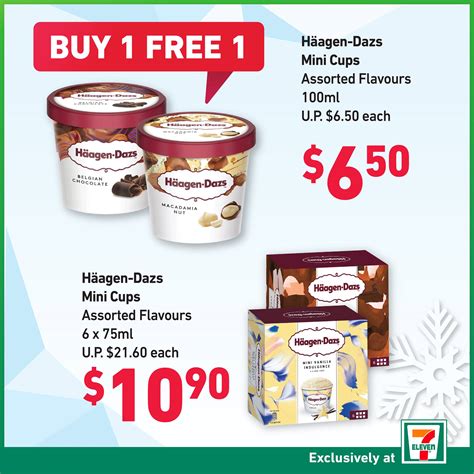 7-Eleven Ice-Cream Sale returns with 1-for-1 Häagen-Dazs Ice Cream, 3-for-S$9.90 on new Magnum ...