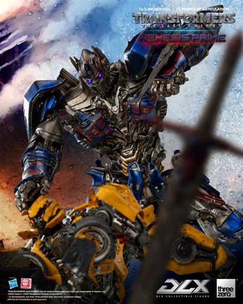 Threezero Transformers The Last Knight Dlx Nemesis Prime Kapow Toys