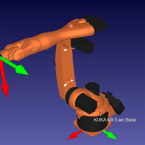 Kuka Kr5 Manipulator Parameters Download Scientific Diagram