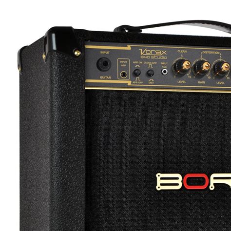 Amplificador Para Guitarra Borne Vorax 840 Preto Biv Multisom