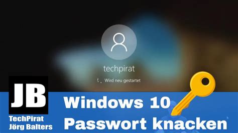 Wie Kann Ich Das Windows Passwort Zur Cksetzen Wenn Ich Es Vergessen