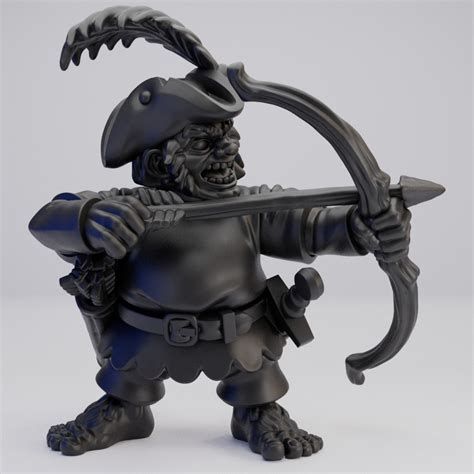 Hot Goblin ハーフリングG 弓兵 ミニチュア ホットゴブリン