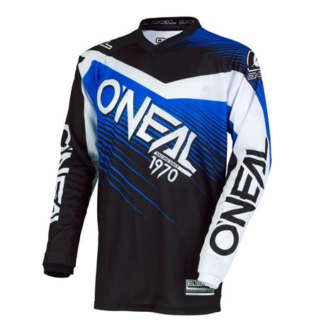 Oneal 2018 Element Race Wear Mx Motocross Jersey Black Blue Adult