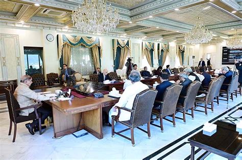 Prime Minister Muhammad Shehbaz Sharif Chairs A Review Meeting On