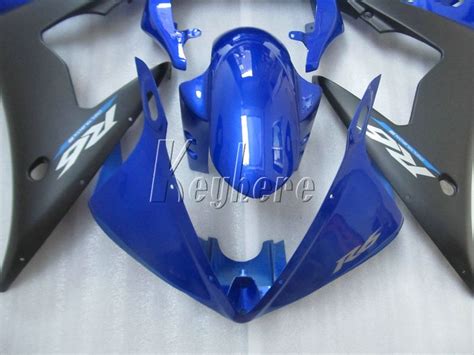 Bodywork Plastic Fairing Kit For Yamaha R6 2003 2004 2005 Blue Black Fairings Set Yzf R6 03 04