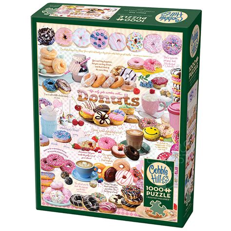 Cobble Hill Donut Time Puzzle 1000pcs Puzzles Canada