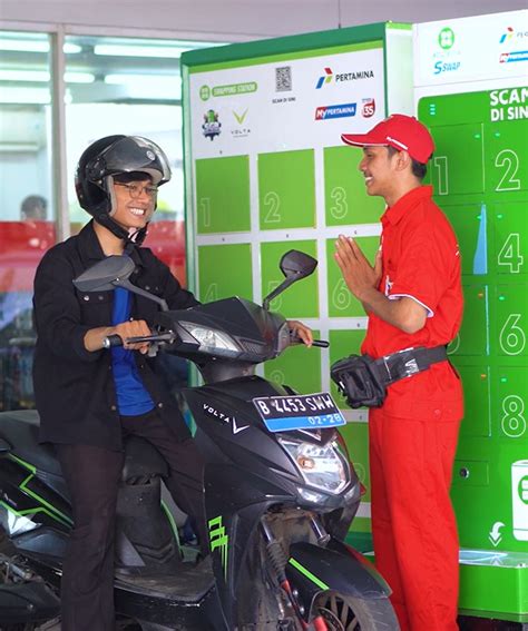 Pertamina Patra Niaga Operasikan Battery Swapping Station Bagi