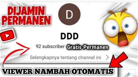 Cara Menambah Viewer Dan Subscriber Youtube Gratis 4000 Jam Tayang Aman