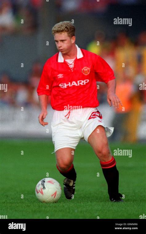 Mark Robins Manchester United Stock Photo Alamy