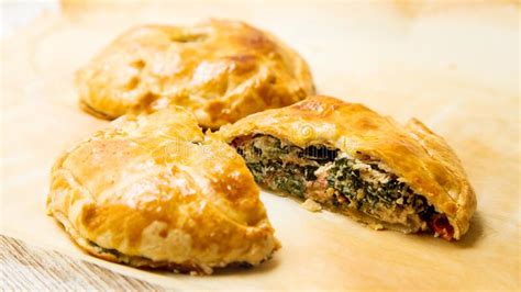 Argentine Empanadas Stuffed With Ricotta Cheese And Spinach Original