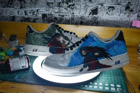 Uchiha Madara X Hashirama Senju Air Force 1 Custom Air Force 1 Custom