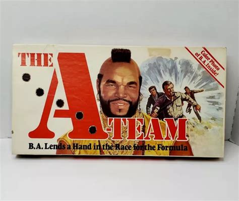 VINTAGE THE A TEAM Board Game Complete Mr T Classic TV Parker Brothers