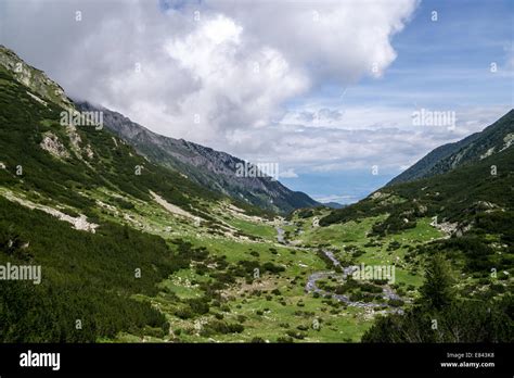 A valley in Pirin National Park, Pirin mountains, Bulgaria Stock Photo ...