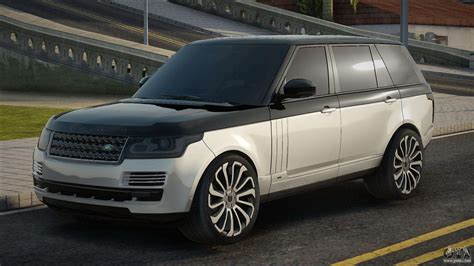 Land Rover Range Rover SVA Stock Black White for GTA San Andreas