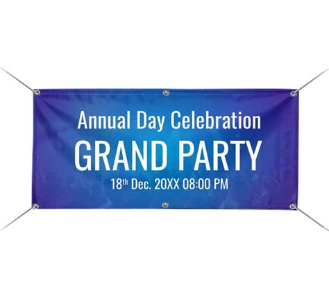 Buy Custom PVC/Flex Party Banners - Save Up To 30% | Best of Signs