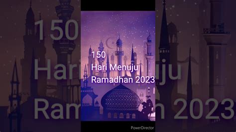 Hitungan Mundur Ramadhan 2023 Youtube