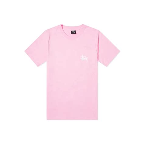 T Shirt Stussy Rose JusquÀ 30 De RÉduction