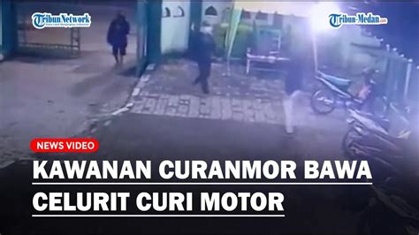 Kawanan Curanmor Gasak Sepeda Motor Di Masjid Saat Salat Subuh