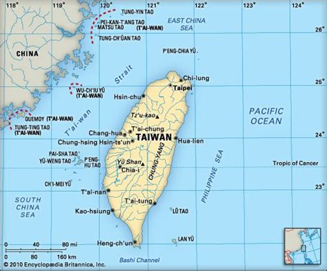 Taiwan Strait Crises History Facts Map Significance Britannica