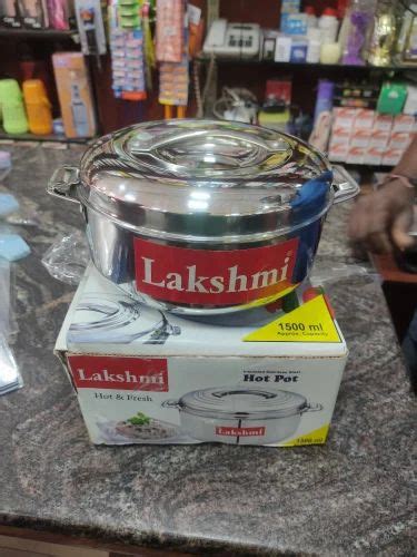 Material Stainless Steel Lakshmi SS Hot Box 1500ml At 450 Piece In Coimbatore