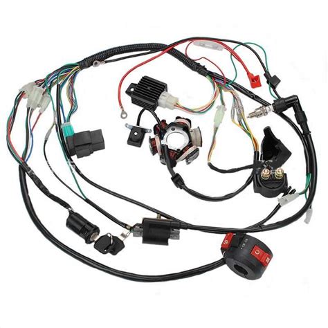 Unveiling the Wiring Harness of a Tao Tao 110 ATV