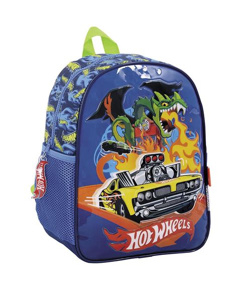 Hot Wheels Mochila Espalda Dragon Azul