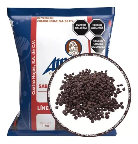 Chispas De Chocolate Alpezzi Semiamargo 1 Kg MercadoLibre